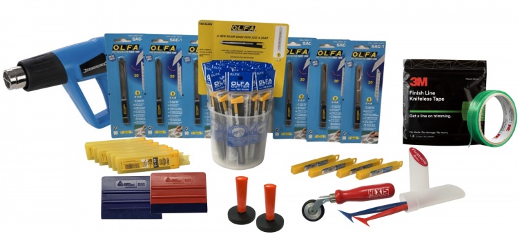 Vehicle Wrapping Tools